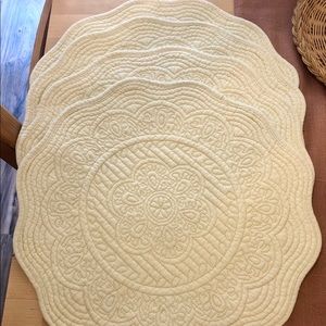 boho cream placemats (4)